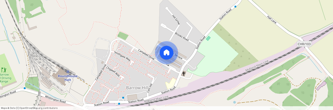 Midland Terrace, Barrow Hill S43, Chesterfield