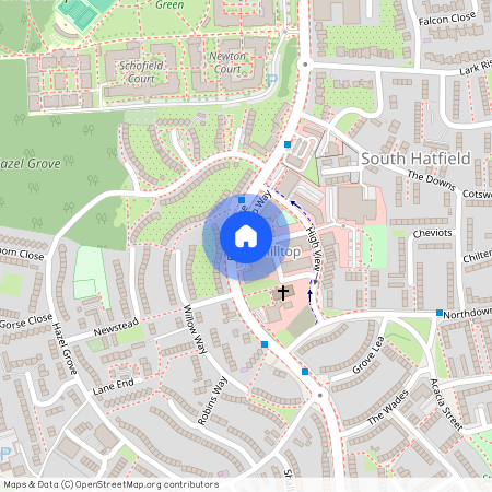 Hilltop Way, HATFIELD