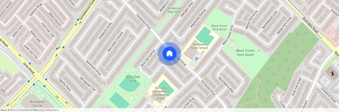 286 FERNFOREST Drive, Brampton