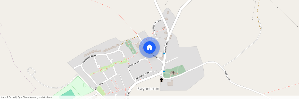 Early Lane, Swynnerton, Stone