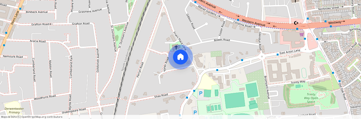 Friars Place Lane, Acton, London, W3