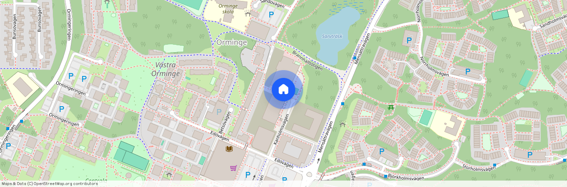 Edövägen 2B, Orminge