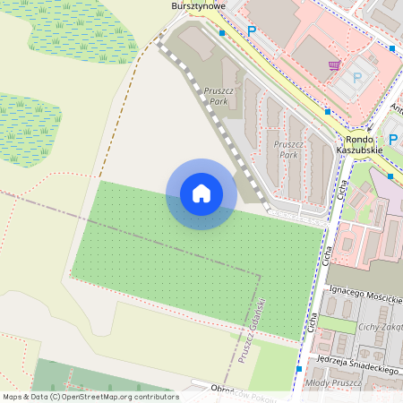 ul. prof. Mariana Raciborskiego, Pruszcz Gdański, gdański, pomorskie, Straszyn