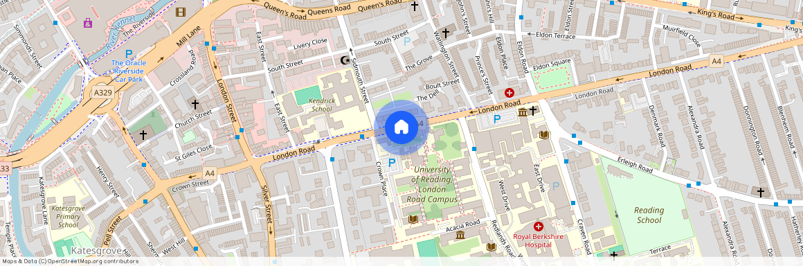 London Road, Reading, Berkshire, RG1