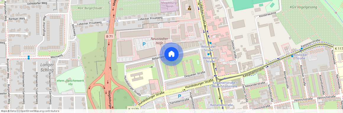 Bebertaler Straße 5, 39124 Magdeburg