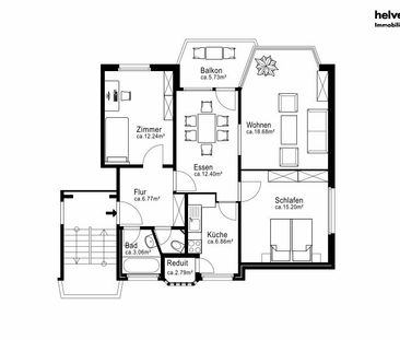 Appartement 3 1/2 pièces, 6006 Lucerne - Foto 4