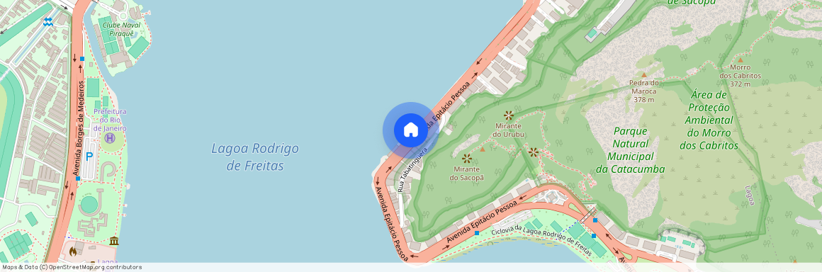Avenida Epitácio Pessoa - Lagoa, Rio de Janeiro - RJ