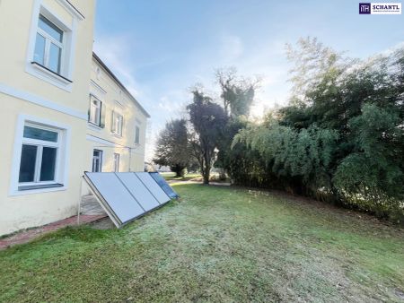 MÄRCHENHAFTE Wohnung im SCHLOSS mit TERRASSE, eigenem WEINKELLER und Nutzung des SCHLOSSGARTENS! Ab sofort verfügbar! - Foto 2