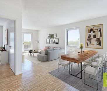 Platz & Lebensqualität: 3-Zimmer-Wohnung mit Balkon zu vermieten - Foto 1