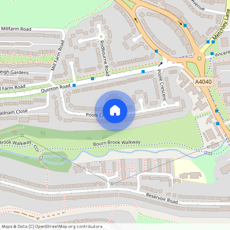 Poole Crescent, Harborne, Birmingham B17