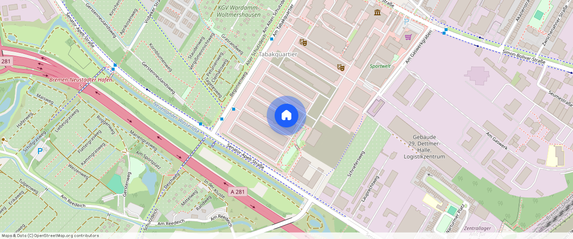 Am Tabakquartier **, 28197 Bremen