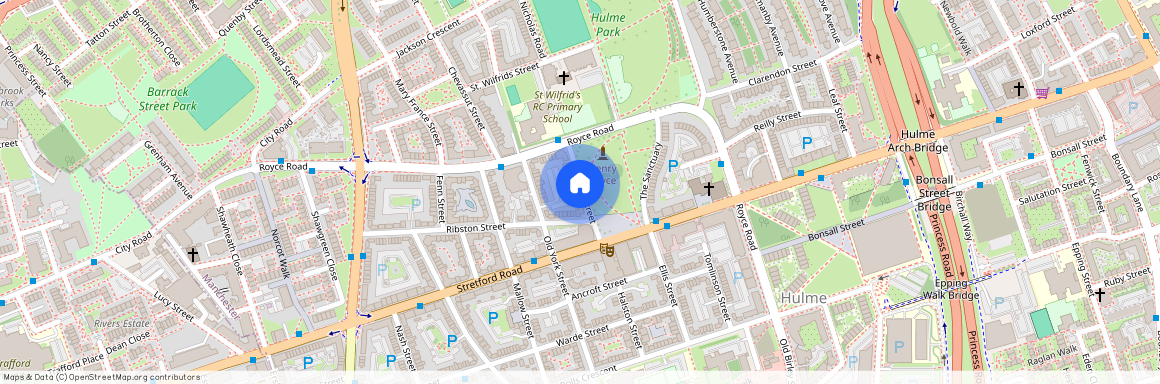 Dearden Street, Hulme, Manchester. M15 5LZ.