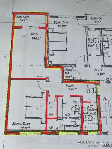 Lage: Zentral! Grundriss: Optimal! Balkon: Mit Erholungswert! - Foto 3