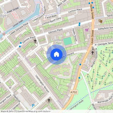 Flat 1F1, Edinburgh, 28 Gillespie Crescent, EH10 4HU, Midlothian