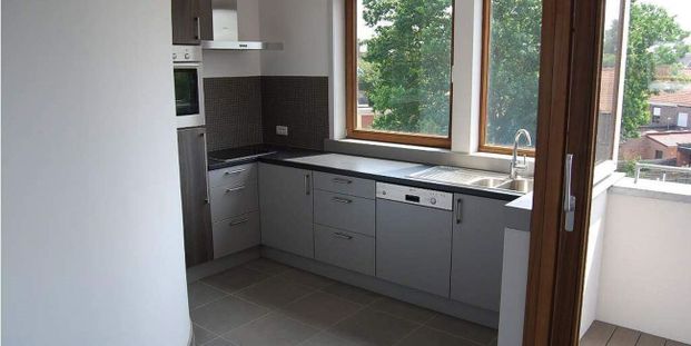 Penthouse te huur in Rumbeke voor € 675 met 1 slaapkamer - Foto 1