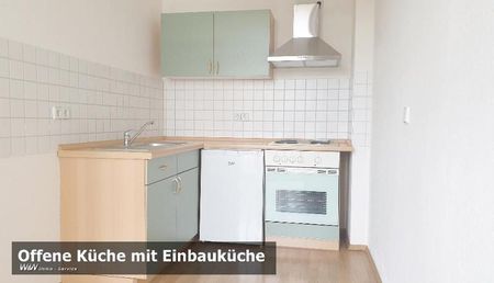 1,5 Zimmer mit Balkon, EBK mitten in der Stadt - Foto 2