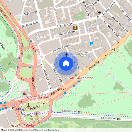 Brick Street, Park Towers, W1J