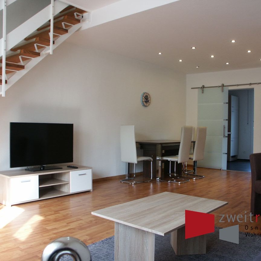 Hagen a.T.W., großzügig über 2 Etagen möblierte Maisonette-Wohnung. - Photo 1