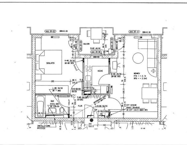 2-Zimmer-Wohnung in Kleinzschachwitz mit Balkon - Photo 1