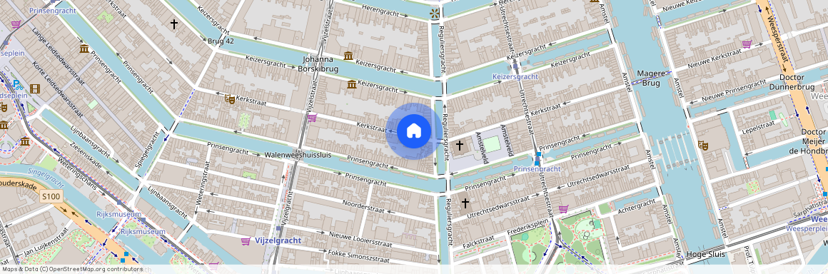 Grachtengordel-Zuid, 1017 HC, Kerkstraat, Amsterdam