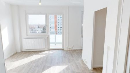 Ebenerdig erreichbare 1-Raum-Wohnung mit Balkon am Innenstadtring - Foto 5