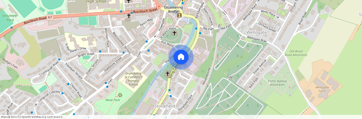 Slitrig Crescent, Hawick