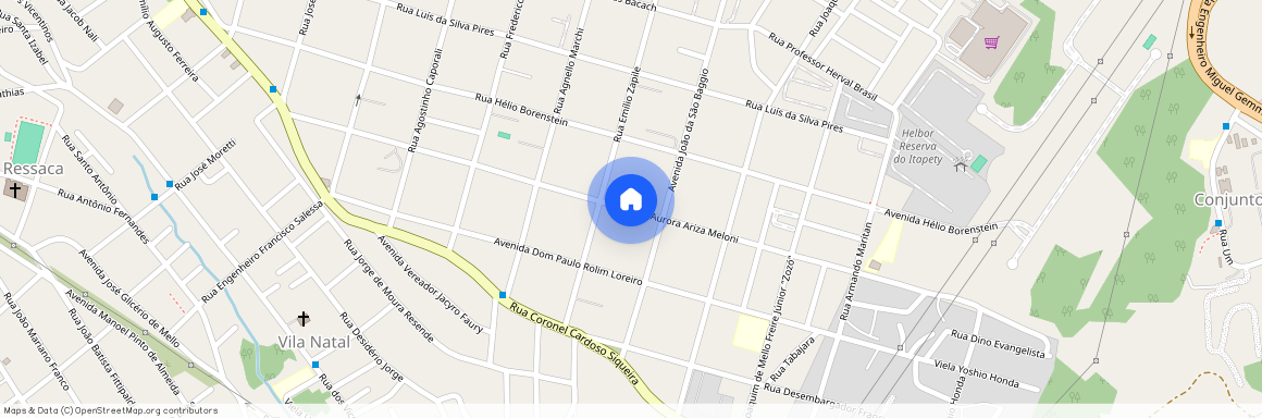 Avenida Aurora Ariza Meloni, Vila Oliveira, Mogi das Cruzes