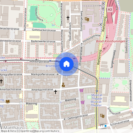 4057, Basel, Brombacherstrasse, 4