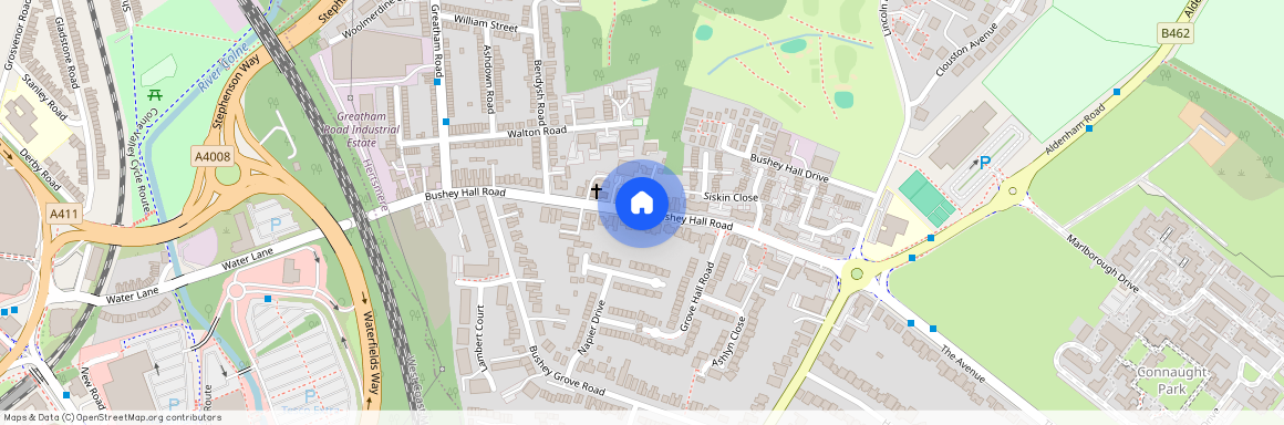 BUSHEY, Bushey Hall Road