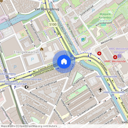 Schildersbuurt-West, 2571 BM, Loosduinsekade, Den Haag