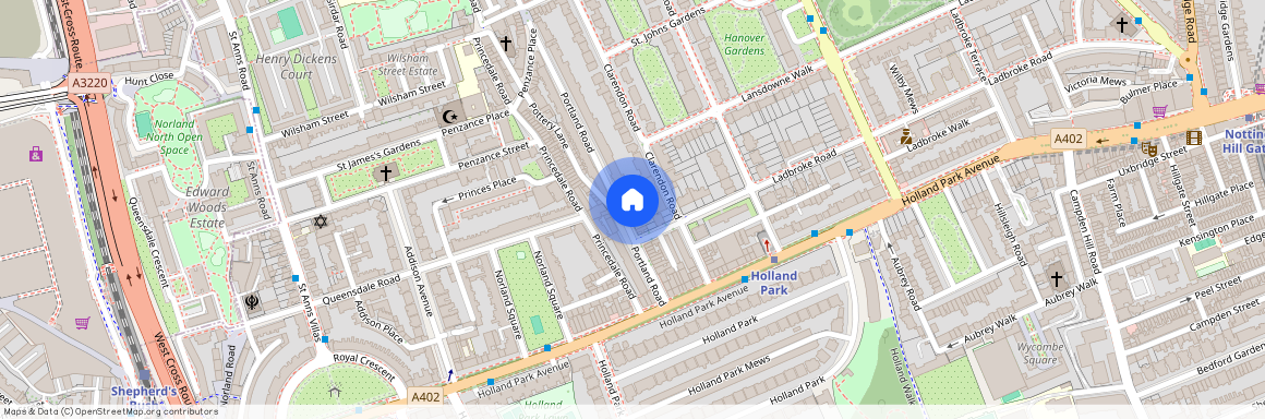 Portland Road, Notting Hill, London