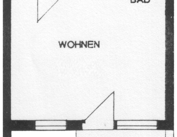 1-Raum-Wohnung, 28,2 m² mit Balkon und Fußbodenheizung im Grünen. - Foto 1