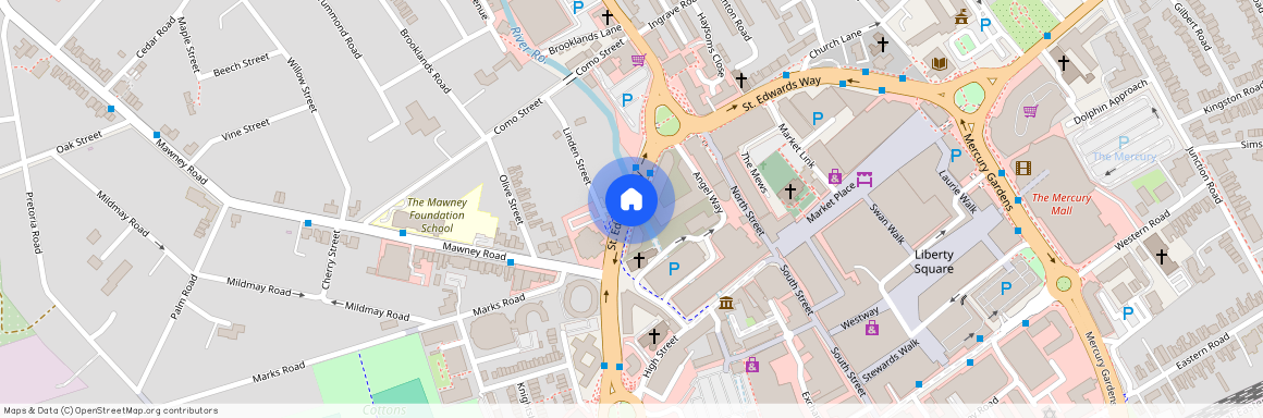 St. Edwards Way, Romford, RM1