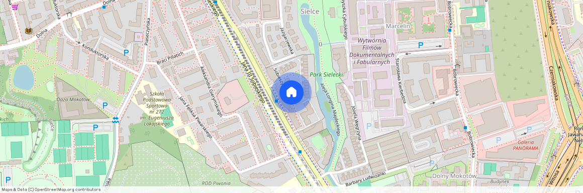 Warszawa, Mokotów, Sielce, Sobieszyńska