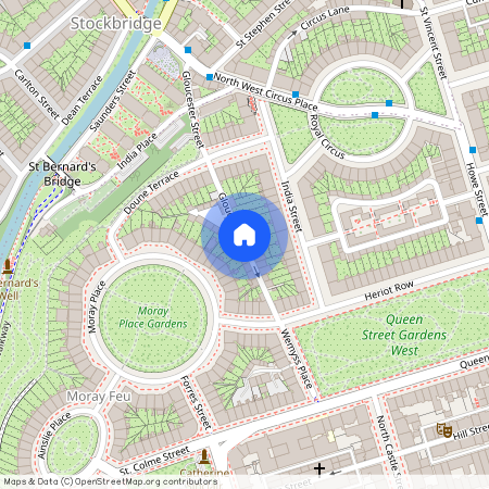 Gloucester Lane, Edinburgh, Midlothian, EH3