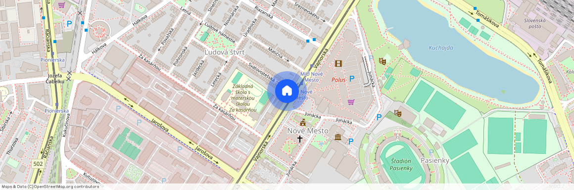 Vajnorská 51, Bratislava-Nové Mesto, okres Bratislava III