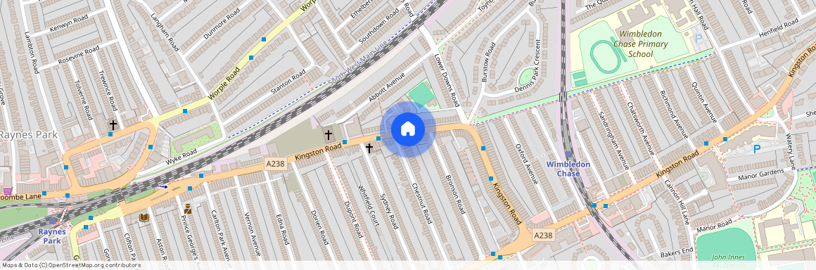 Kingston Road, London SW20 8DX