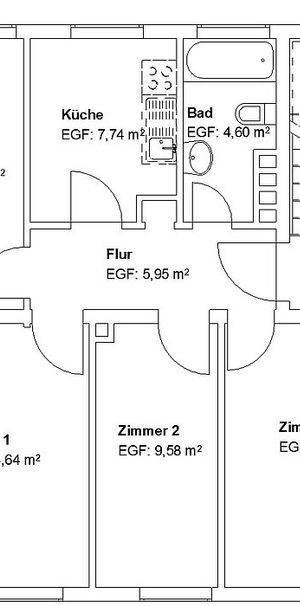 Gepflegte 4 ZKB in zentraler Lage! - Photo 2