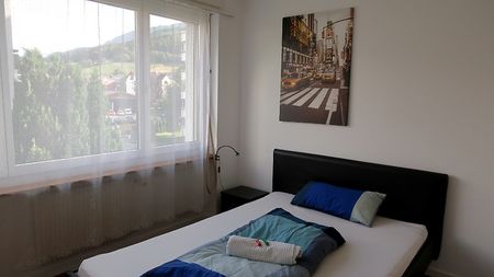 1 Zimmer-Wohnung in Buchs (SG), möbliert, auf Zeit - Foto 3