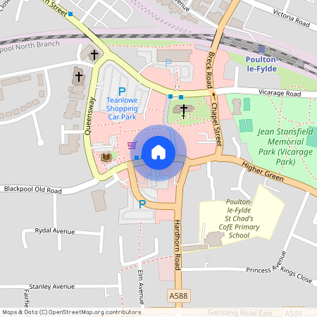 Blackpool Old Road, Poulton-le-Fylde, Lancashire, FY6