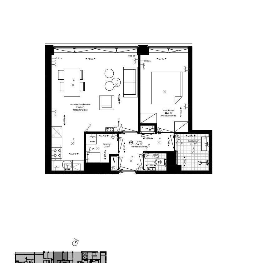 Appartement te huur: Rochussenstraat 123-H 3015 EJ Rotterdam - Photo 1