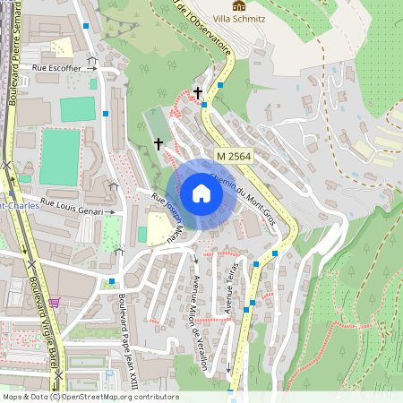 34 CHEMIN DU MONT GROS 06000 NICE, 06300, Nice