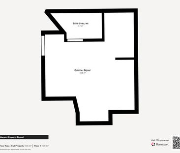 Location appartement 1 pièce, 12.92m², Brétigny-sur-Orge - Photo 4