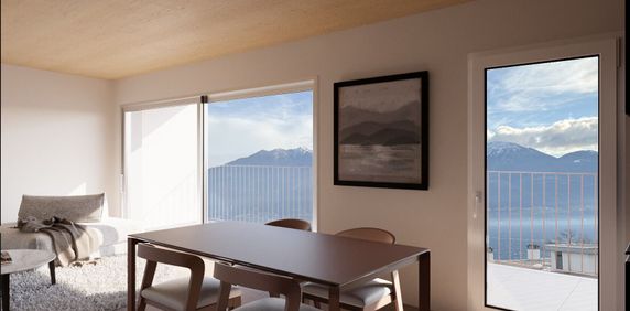 New 3.5 room apartment on the 2nd floor with terrace in Minusio - Foto 2