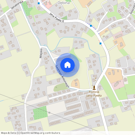 ul. św. Antoniego, Budziwój, Rzeszów, podkarpackie