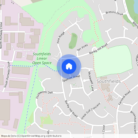 Brackenfield Square, Northampton, NN3
