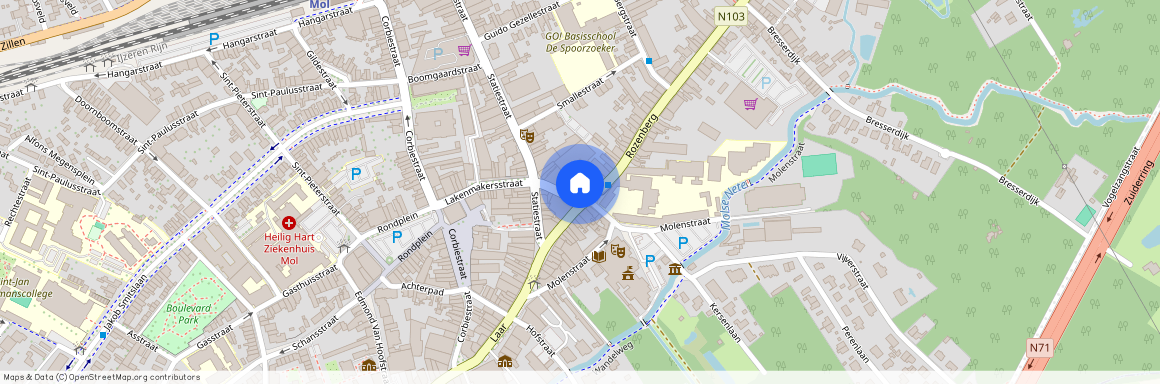 Rozenberg 27 bus 3, 2400 MOL