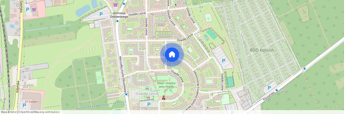 os.Leśne, Koziegłowy, Czerwonak, poznański, wielkopolskie