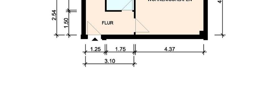 Schöne 1-Zimmerwohnung - Foto 1