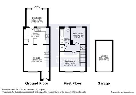 2 bedroom house to rent Akister Close, Buckingham, MK18 - Photo 3
